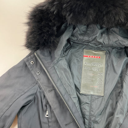 Prada Hooded Coat - Women/S-PRADA-olesstore-vintage-secondhand-shop-austria-österreich