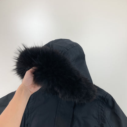 Prada Hooded Coat - Women/S-PRADA-olesstore-vintage-secondhand-shop-austria-österreich