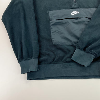 Nike 1/4 Zip Sweatshirt - Medium-NIKE-olesstore-vintage-secondhand-shop-austria-österreich