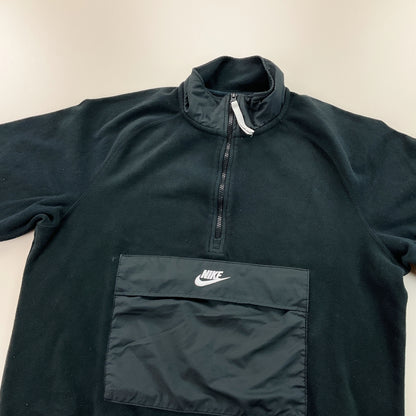 Nike 1/4 Zip Sweatshirt - Medium-NIKE-olesstore-vintage-secondhand-shop-austria-österreich