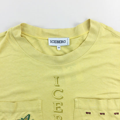 Iceberg Casino T-Shirt - Medium-ICEBERG-olesstore-vintage-secondhand-shop-austria-österreich