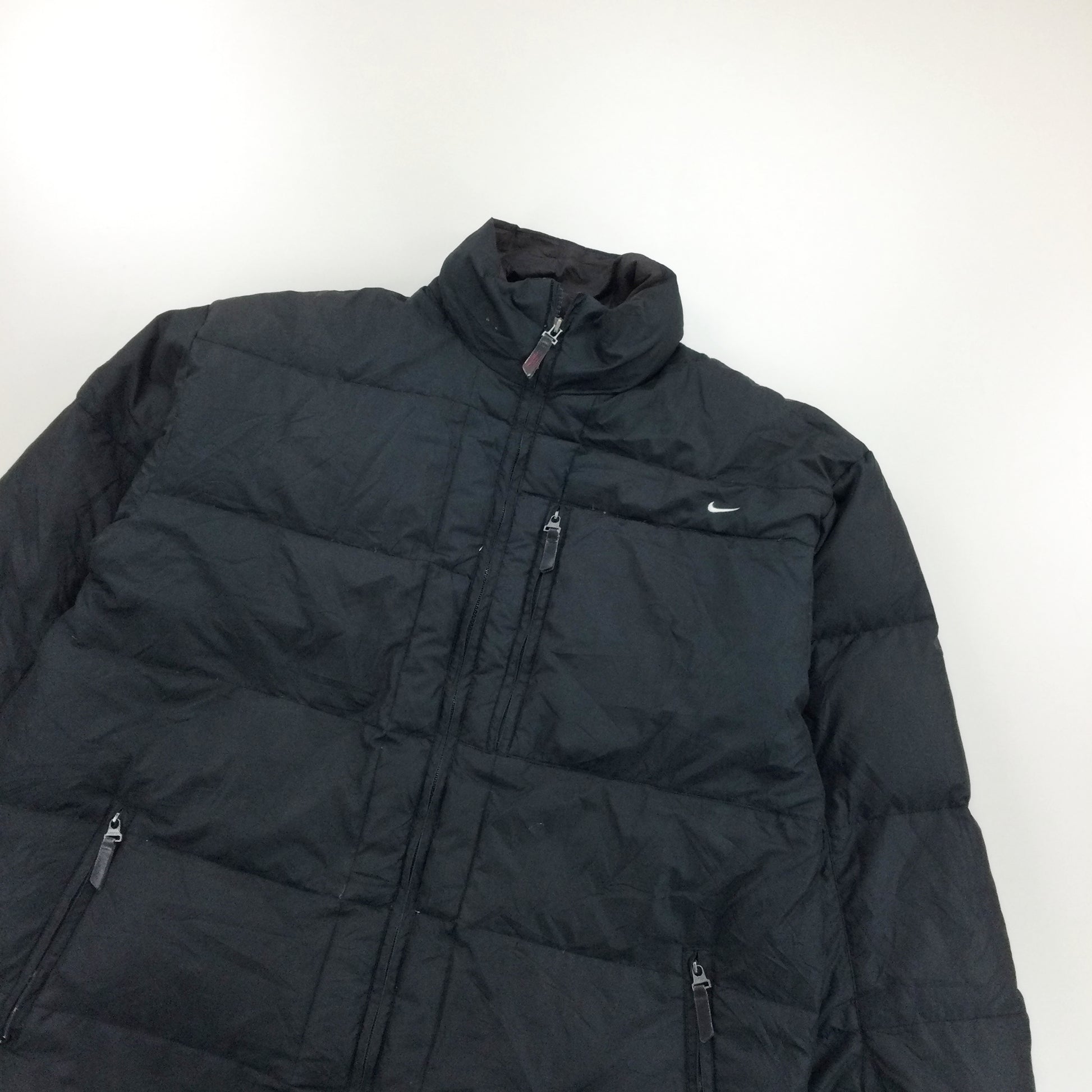 Nike Puffer Jacket - Small-NIKE-olesstore-vintage-secondhand-shop-austria-österreich