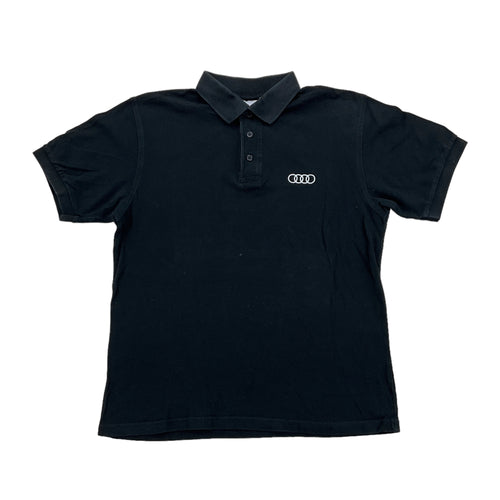 Audi Polo Shirt - Medium-Audi-olesstore-vintage-secondhand-shop-austria-österreich