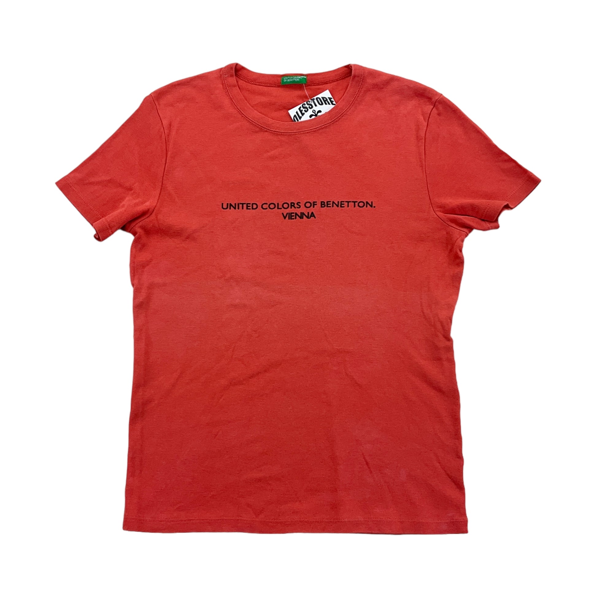 Benetton Vienna T-Shirt - Women/M-BENETTON-olesstore-vintage-secondhand-shop-austria-österreich