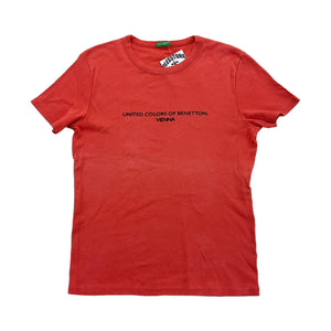 Benetton Vienna T-Shirt - Women/M-BENETTON-olesstore-vintage-secondhand-shop-austria-österreich