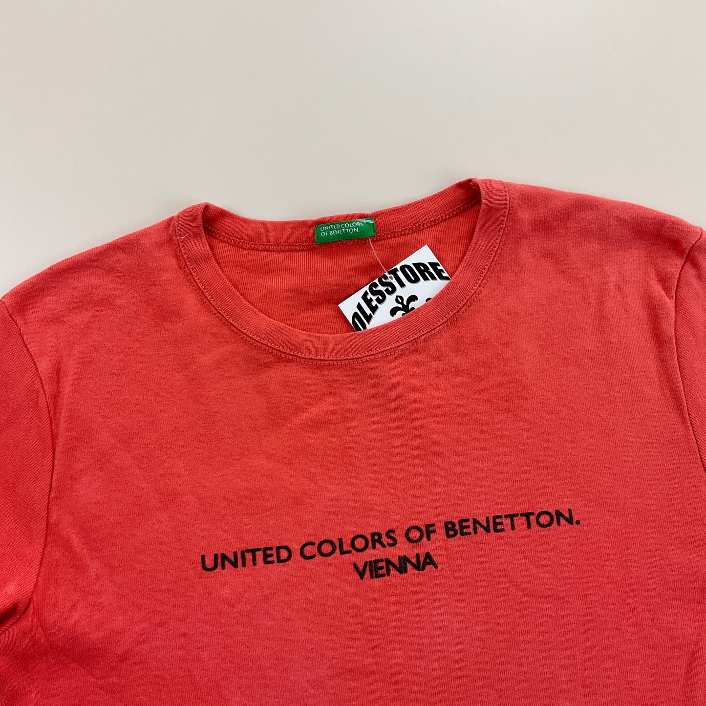 Benetton Vienna T-Shirt - Women/M-BENETTON-olesstore-vintage-secondhand-shop-austria-österreich