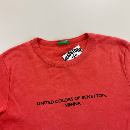 Benetton Vienna T-Shirt - Women/M-BENETTON-olesstore-vintage-secondhand-shop-austria-österreich