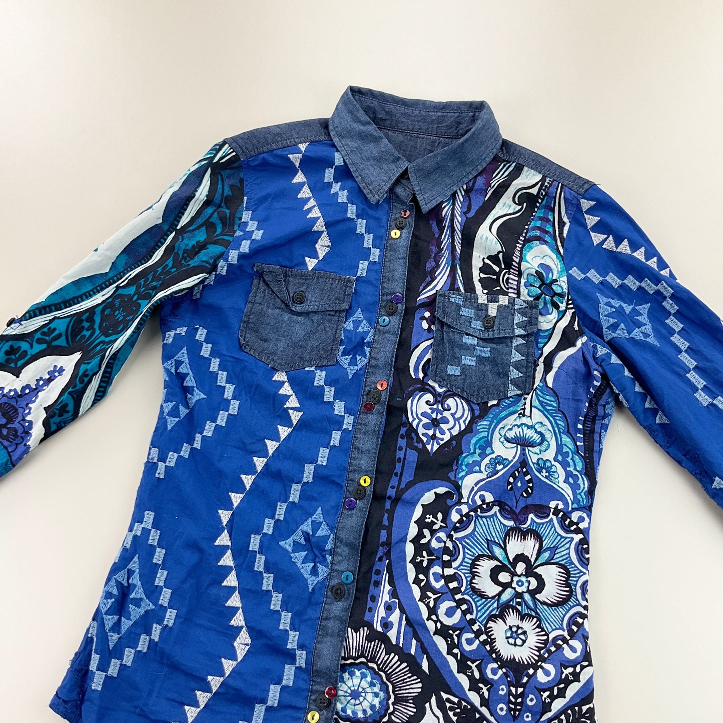 Desigual Shirt - Women/XS-DESIGUAL-olesstore-vintage-secondhand-shop-austria-österreich