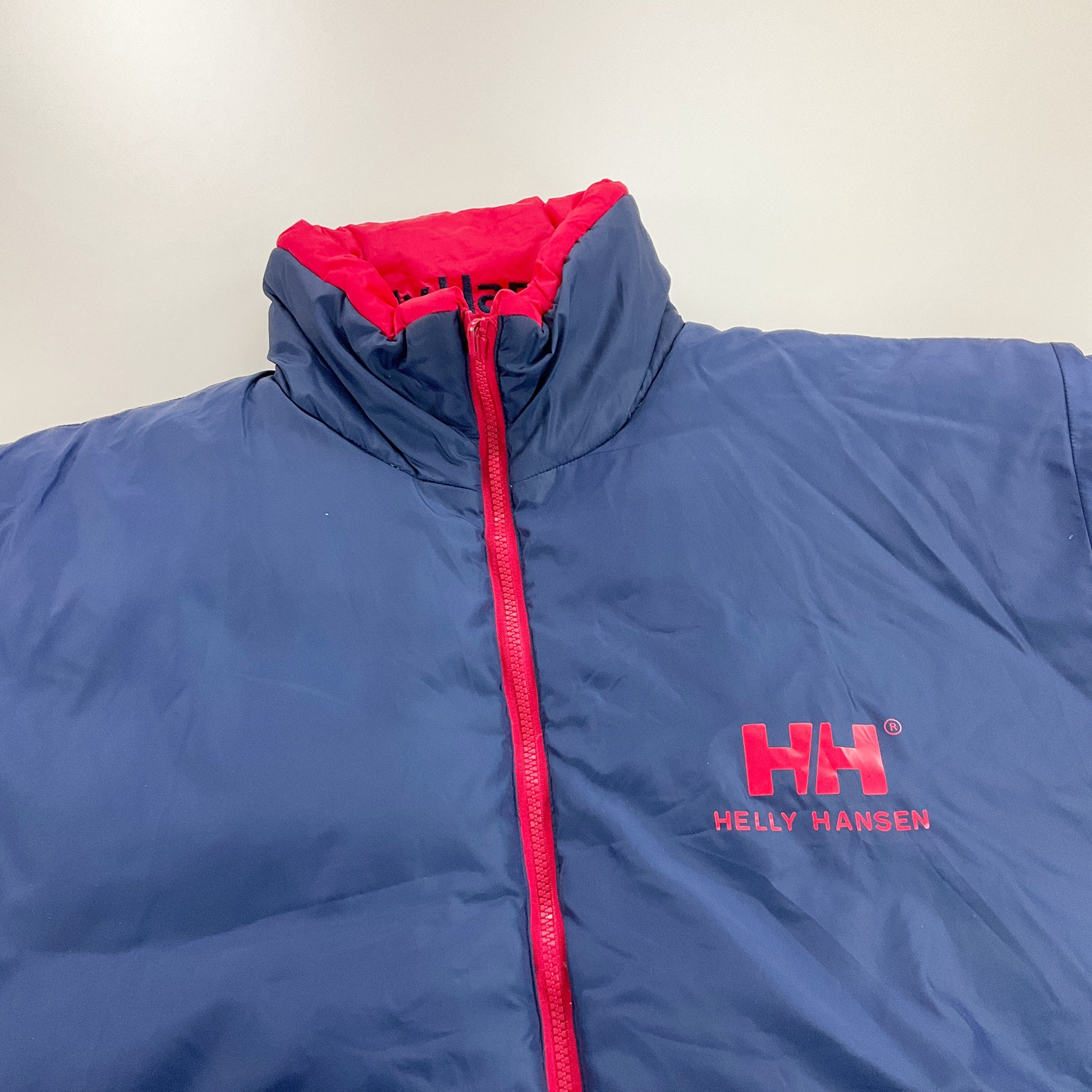 Helly Hansen Reversible Puffer Jacket - Medium-HELLY HANSEN-olesstore-vintage-secondhand-shop-austria-österreich