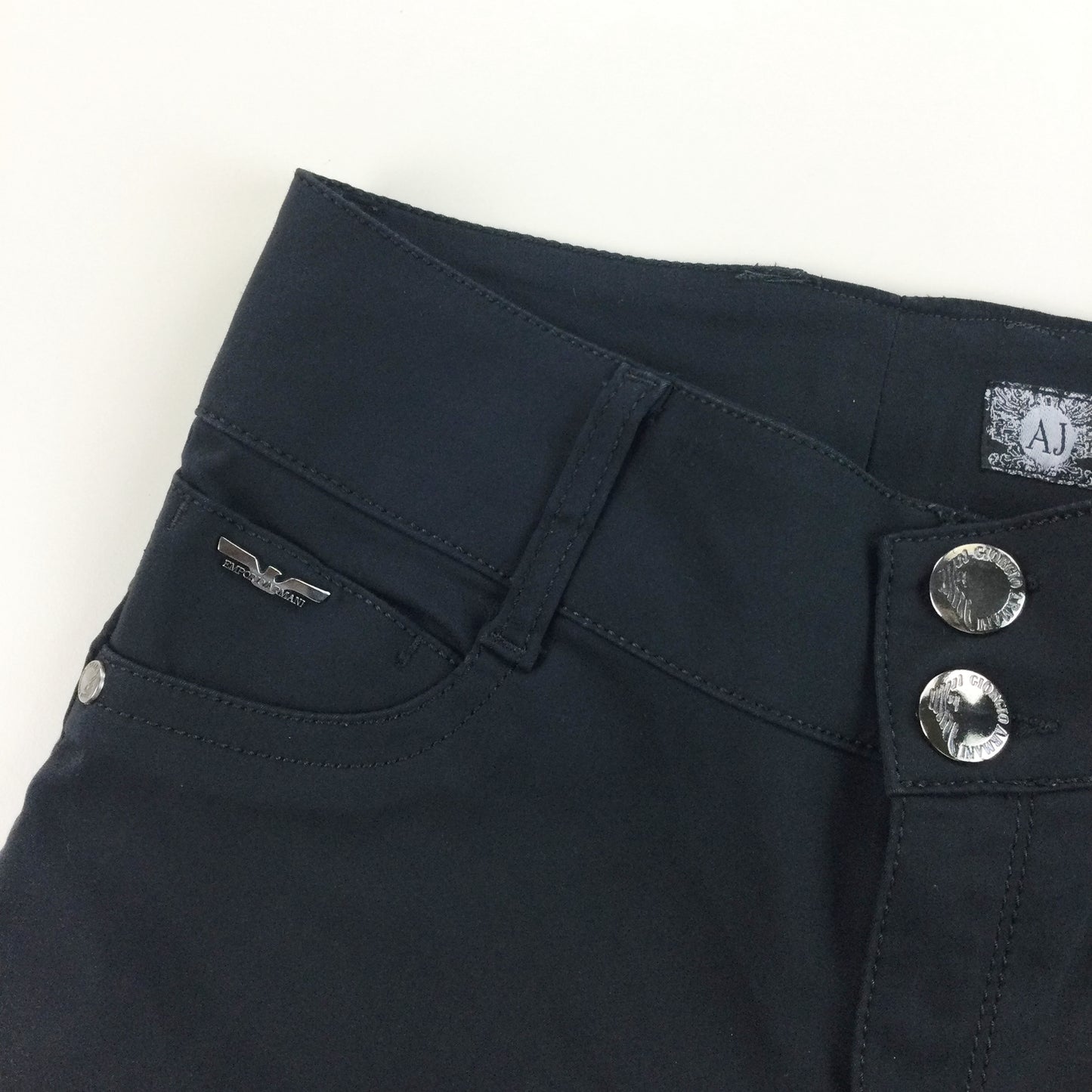 Armani Stretch Pant - W28 L30-ARMANI-olesstore-vintage-secondhand-shop-austria-österreich