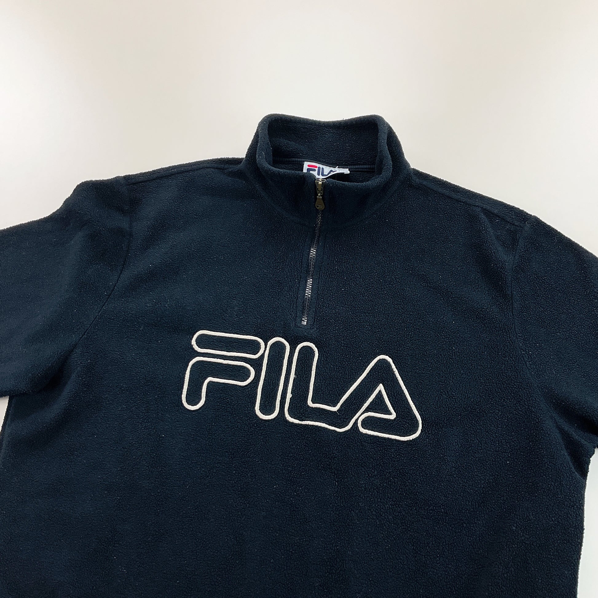 Fila Fleece Jumper - Large-FILA-olesstore-vintage-secondhand-shop-austria-österreich