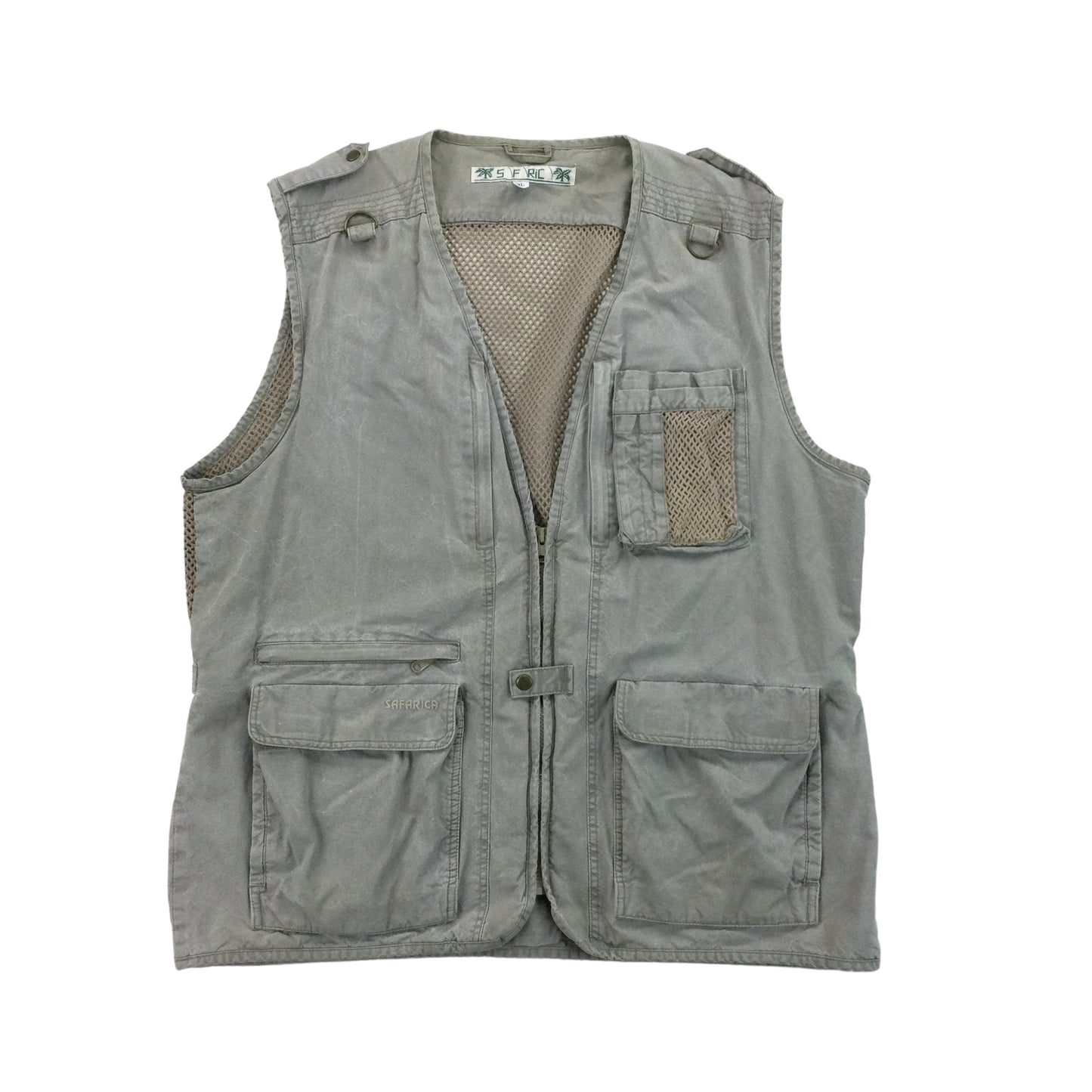 Safarica Utility Vest - XL-Safarica-olesstore-vintage-secondhand-shop-austria-österreich