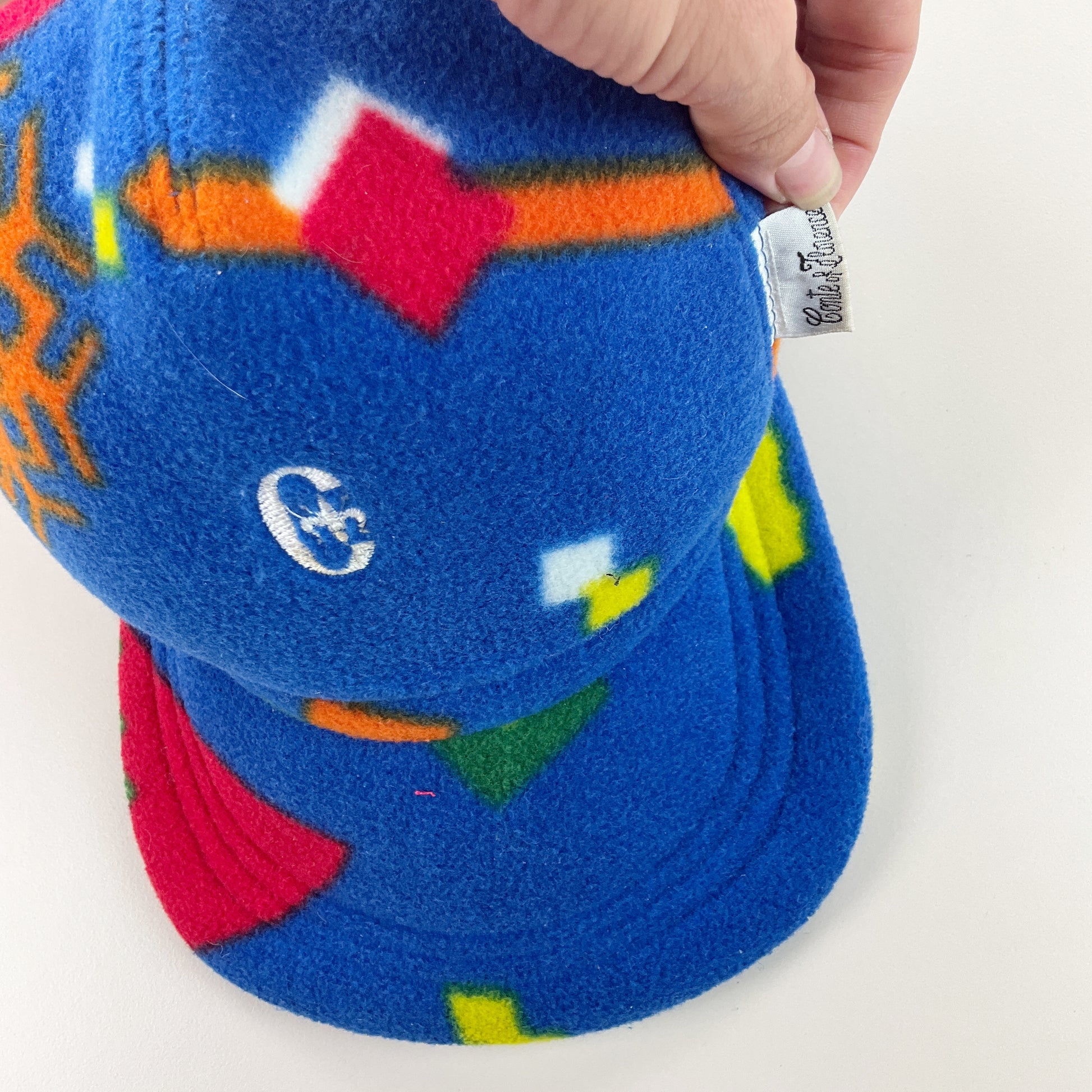 Conte Of Florence Fleece Cap-Conte Of Florence-olesstore-vintage-secondhand-shop-austria-österreich