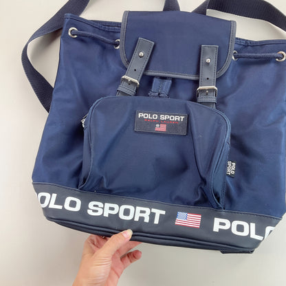 Ralph Lauren Polo Sport Backpack-RALPH LAUREN-olesstore-vintage-secondhand-shop-austria-österreich