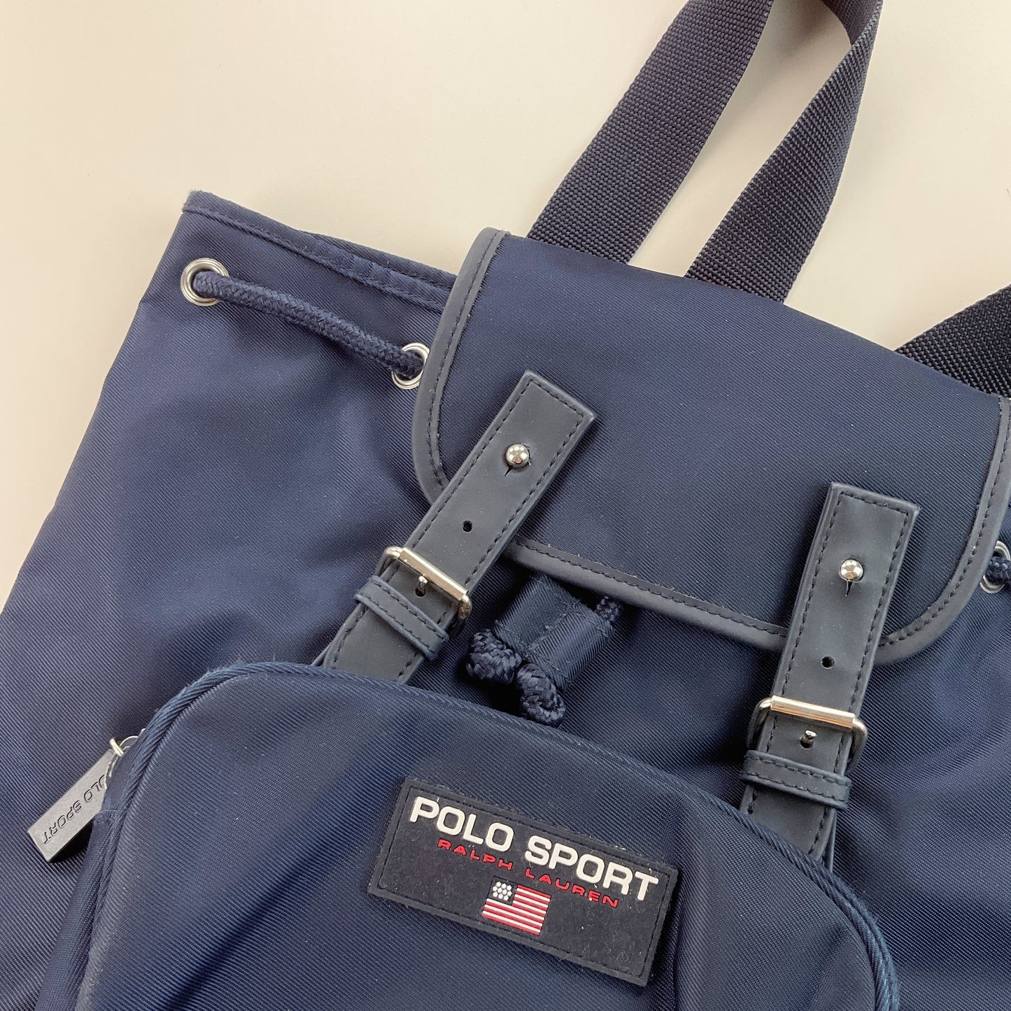 Ralph Lauren Polo Sport Backpack-RALPH LAUREN-olesstore-vintage-secondhand-shop-austria-österreich