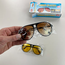 Load image into Gallery viewer, Early 90s Amber Glasses 2in1 Package-Amber Glasses-olesstore-vintage-secondhand-shop-austria-österreich