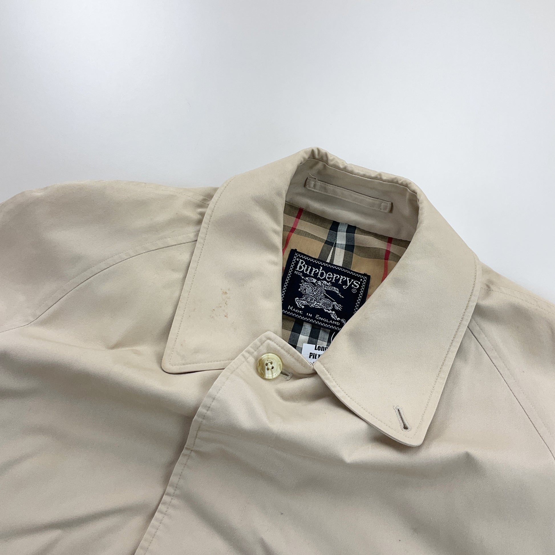 Burberry Trench Coat - XL / measurements fehlen-Burberry-olesstore-vintage-secondhand-shop-austria-österreich