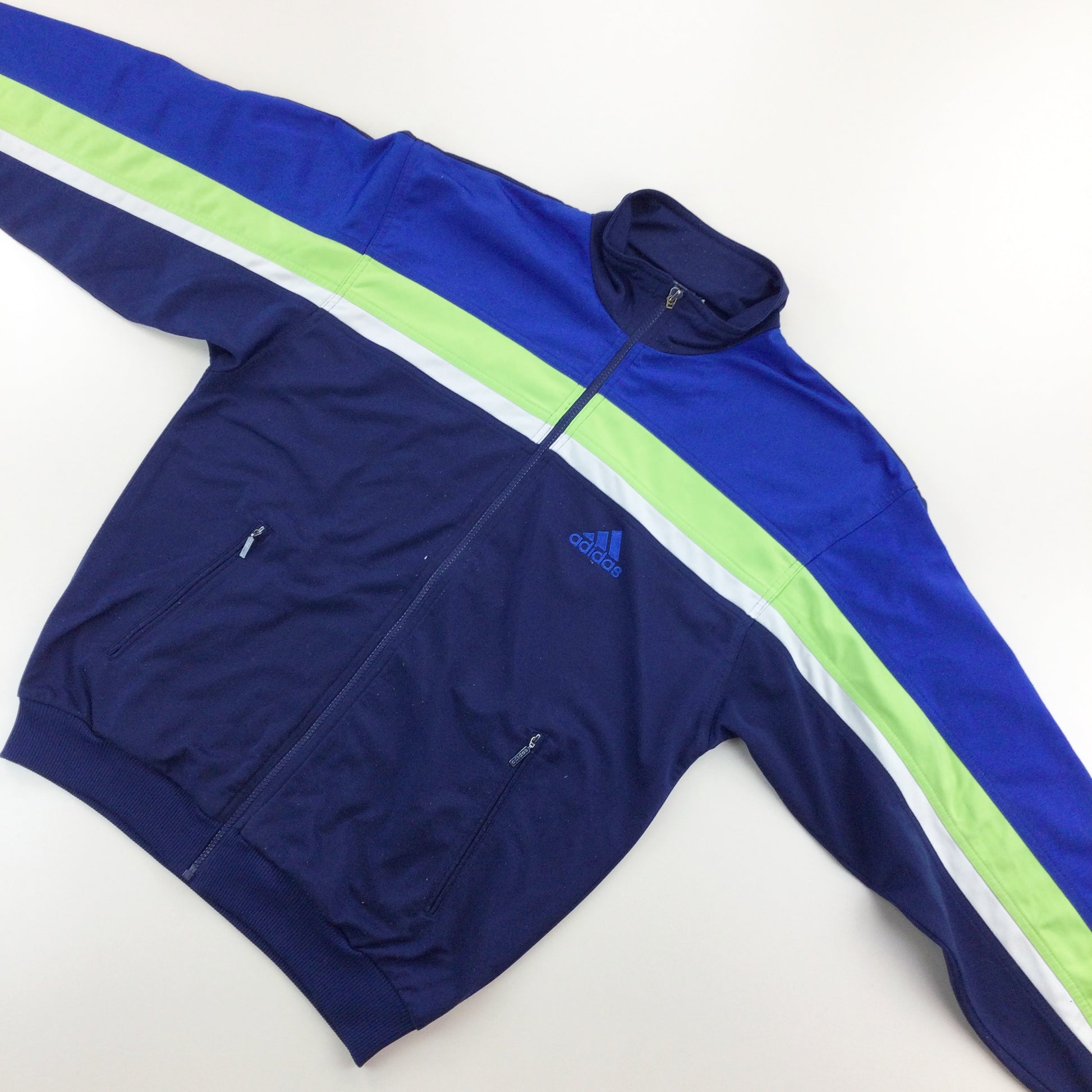 Adidas 90s Track Jacket - Medium-Adidas-olesstore-vintage-secondhand-shop-austria-österreich