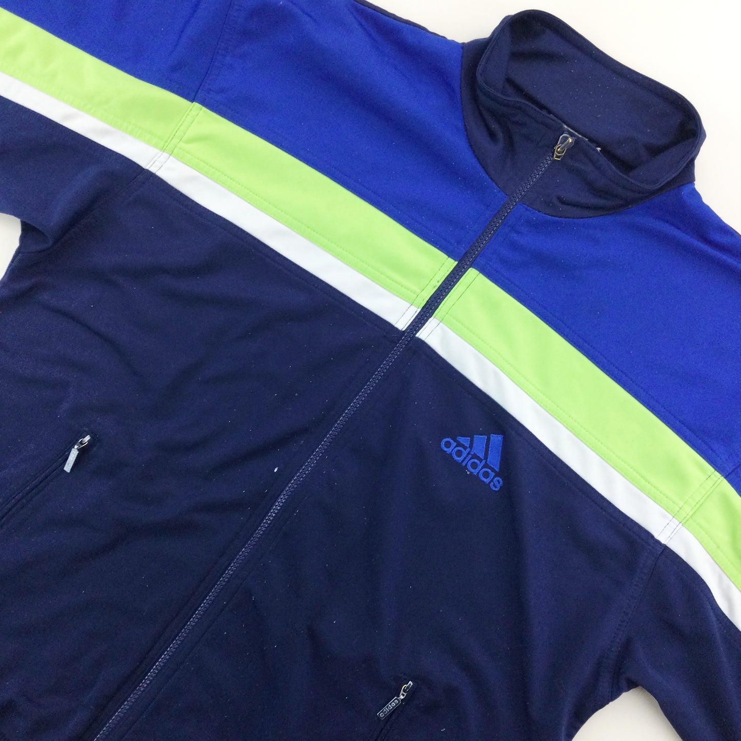 Adidas 90s Track Jacket - Medium-Adidas-olesstore-vintage-secondhand-shop-austria-österreich