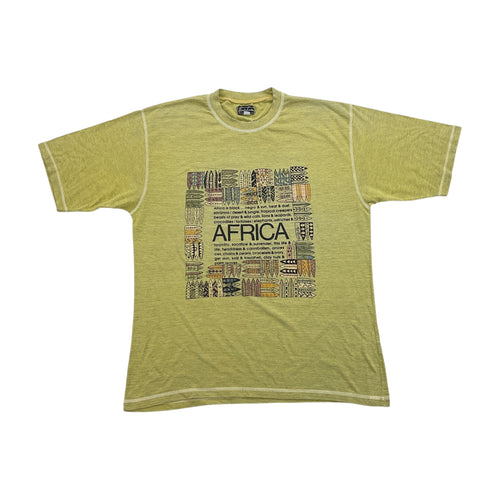 Africa Graphic T-Shirt - XL-Claudio Caretti-olesstore-vintage-secondhand-shop-austria-österreich