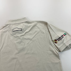 Porsche Club Polo Shirt - Large-PORSCHE-olesstore-vintage-secondhand-shop-austria-österreich