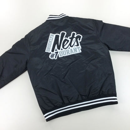 NBA x Brooklyn Nets Jacket - Small-NBA-olesstore-vintage-secondhand-shop-austria-österreich