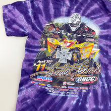 Load image into Gallery viewer, Tie Dye Racing T-Shirt - Medium-GILDAN-olesstore-vintage-secondhand-shop-austria-österreich