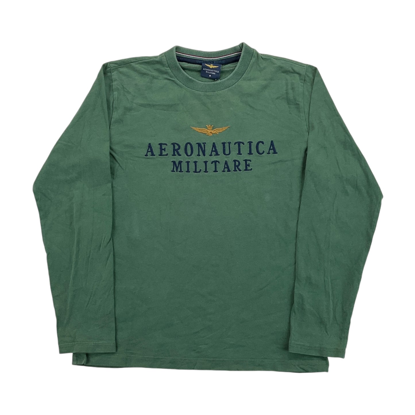 Aeronautica Militare Longsleeve T-Shirt - XS-AERONAUTICA-olesstore-vintage-secondhand-shop-austria-österreich