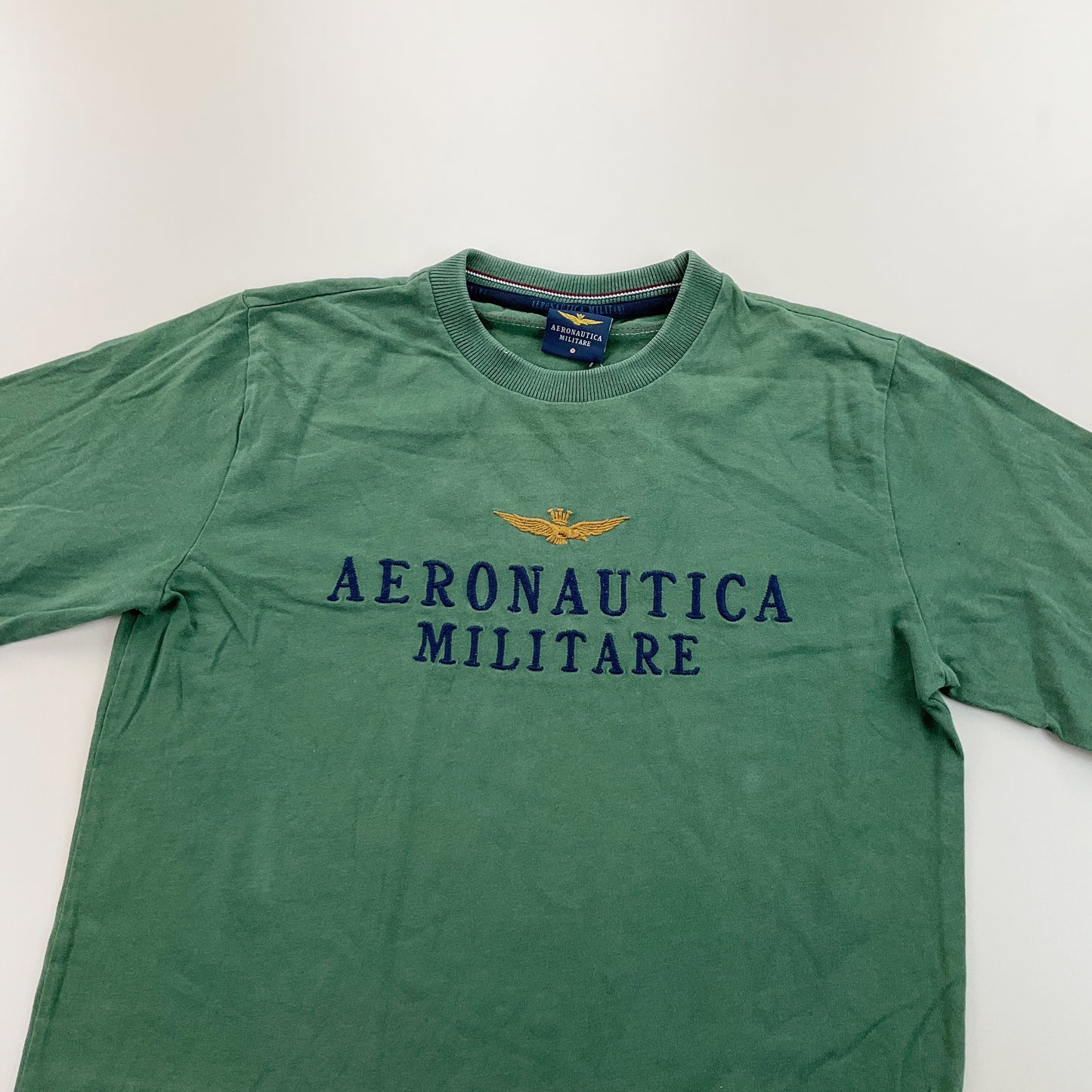 Aeronautica Militare Longsleeve T-Shirt - XS-AERONAUTICA-olesstore-vintage-secondhand-shop-austria-österreich