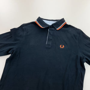 Fred Perry Longsleeve Polo Shirt - Medium-FRED PERRY-olesstore-vintage-secondhand-shop-austria-österreich