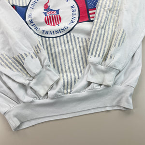 US Olympic Training Center Sweatshirt - XL-FRUIT OF THE LOOM-olesstore-vintage-secondhand-shop-austria-österreich