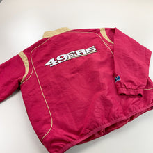 Load image into Gallery viewer, NFL x SSF 49ers 1/4 Zip Windbreaker Jacket - XL-NFL-olesstore-vintage-secondhand-shop-austria-österreich