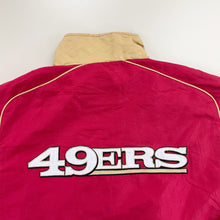 Load image into Gallery viewer, NFL x SSF 49ers 1/4 Zip Windbreaker Jacket - XL-NFL-olesstore-vintage-secondhand-shop-austria-österreich