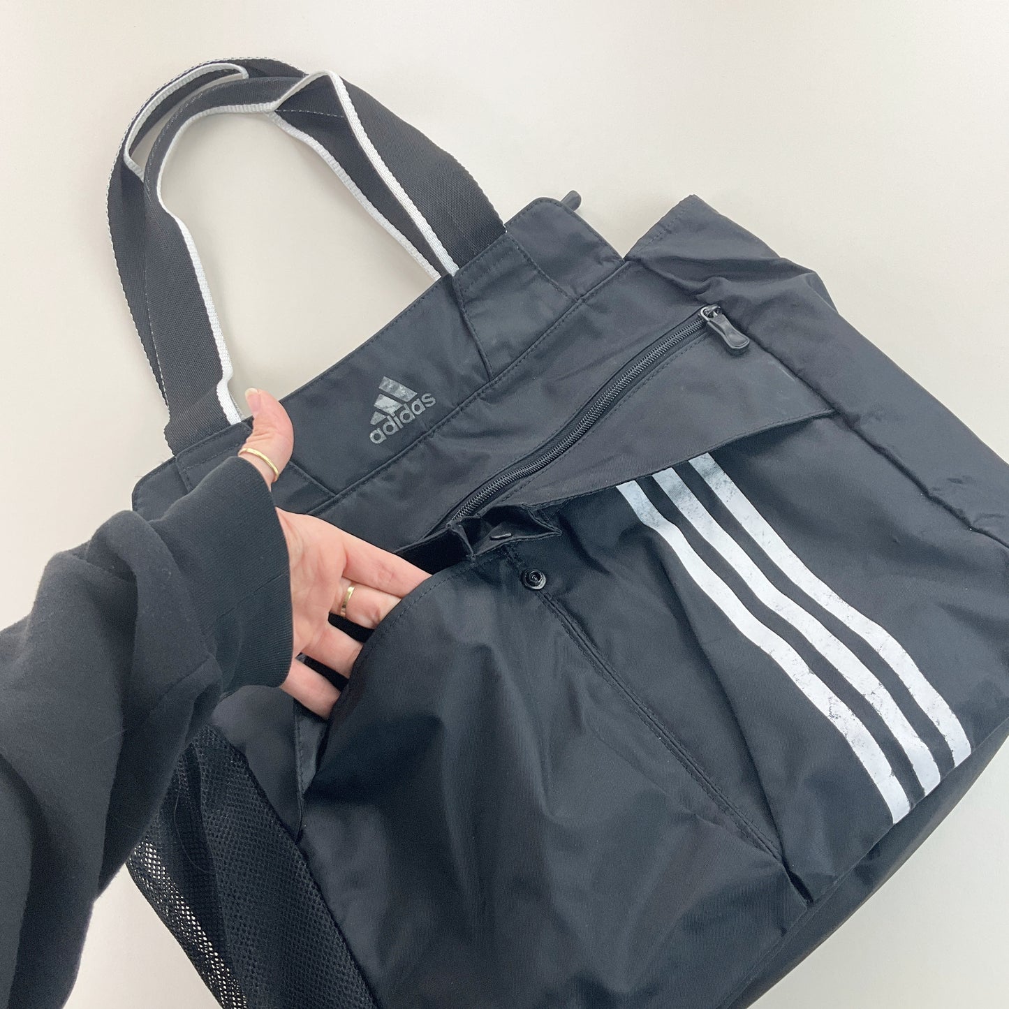 Adidas 00s Handle Bag-ADIDAS-olesstore-vintage-secondhand-shop-austria-österreich