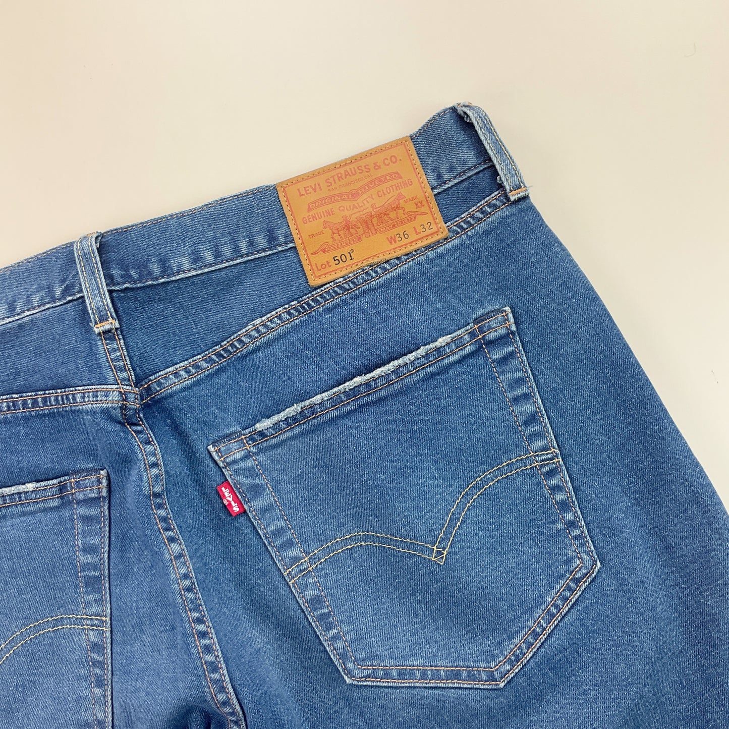 Levi's 501 Denim Jeans - W36 L32-LEVI'S-olesstore-vintage-secondhand-shop-austria-österreich