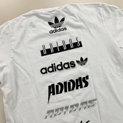 Adidas Basic T-Shirt - Small-ADIDAS-olesstore-vintage-secondhand-shop-austria-österreich