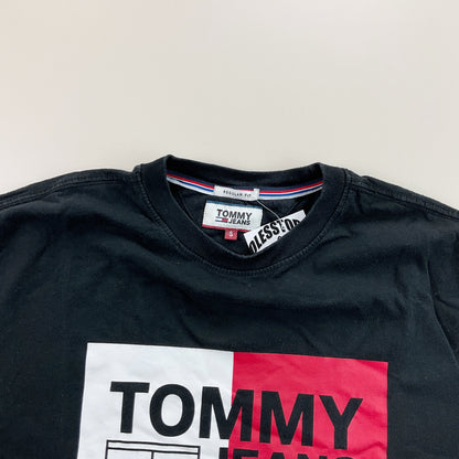 Tommy Hilfiger Jeans T-Shirt - Small-Tommy Jeans-olesstore-vintage-secondhand-shop-austria-österreich