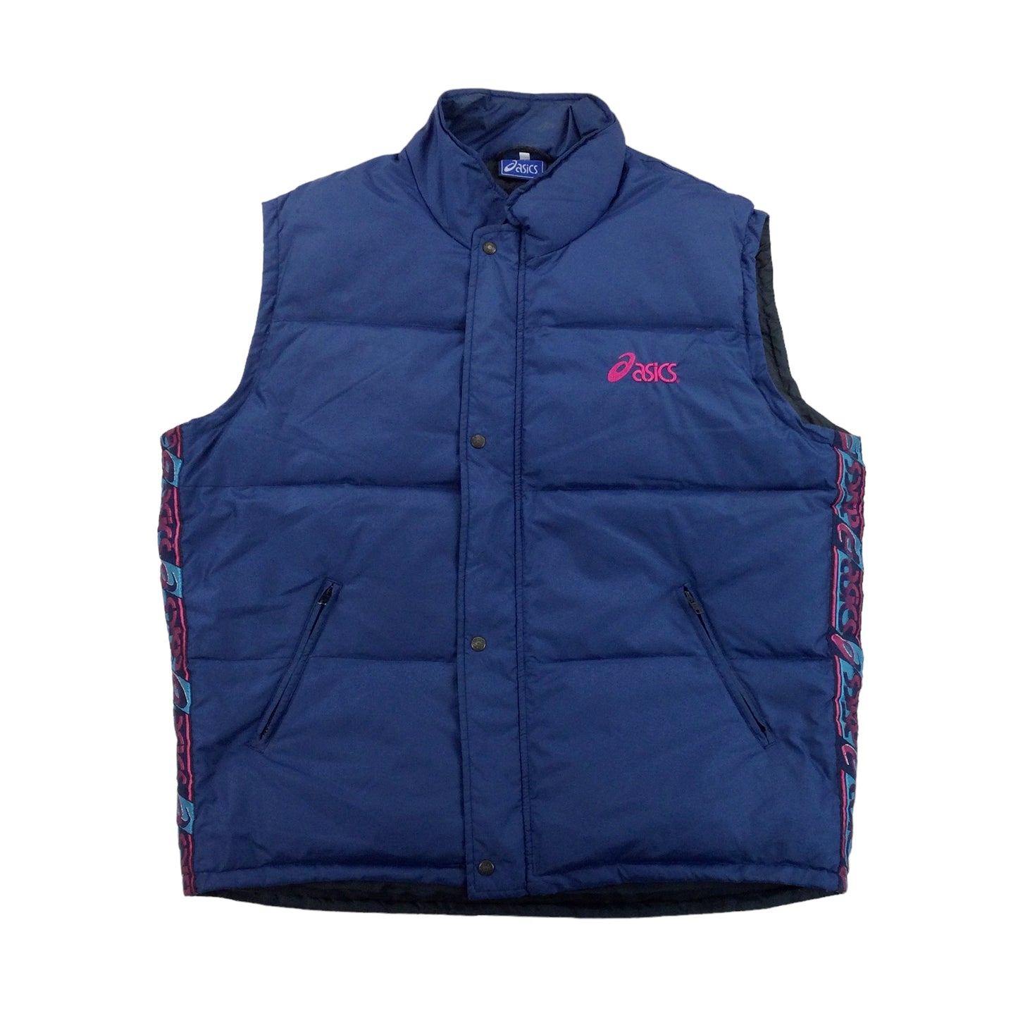 Asics 90s Puffer Gilet - XXL-ASICS-olesstore-vintage-secondhand-shop-austria-österreich