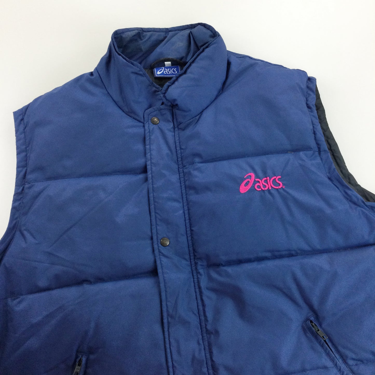 Asics 90s Puffer Gilet - XXL-ASICS-olesstore-vintage-secondhand-shop-austria-österreich