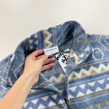 Load image into Gallery viewer, Abstract Crazy Fleece Jumper - Small-NO NAME-olesstore-vintage-secondhand-shop-austria-österreich