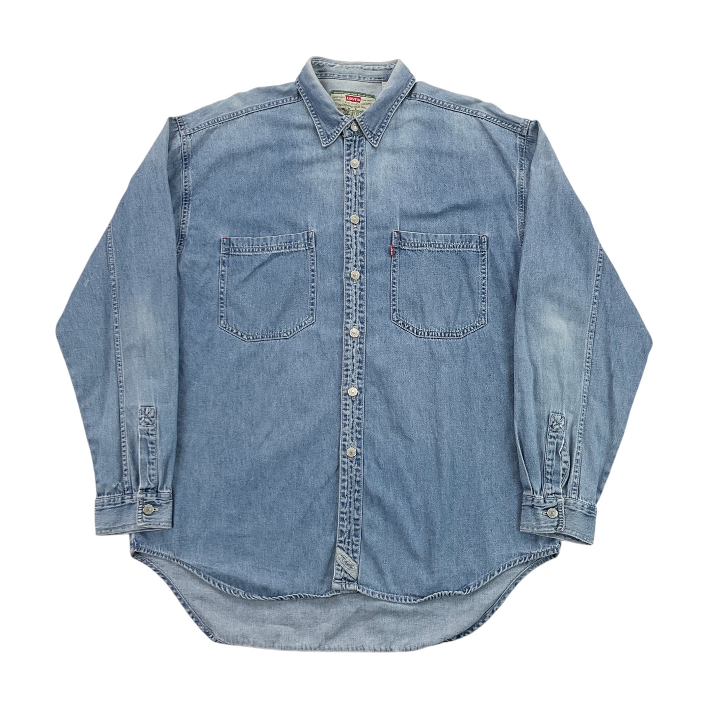 Levi's Denim Shirt - Large-LEVI'S-olesstore-vintage-secondhand-shop-austria-österreich