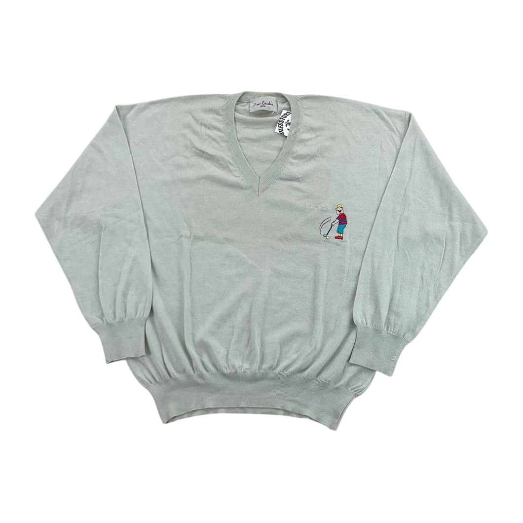 Pierre Cardin Paris Golf Sweatshirt - Large-PIERRE CARDIN-olesstore-vintage-secondhand-shop-austria-österreich