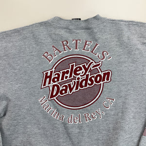 Harley Davidson 1996 US Flag Sweatshirt - Large-HARLEY DAVIDSON-olesstore-vintage-secondhand-shop-austria-österreich