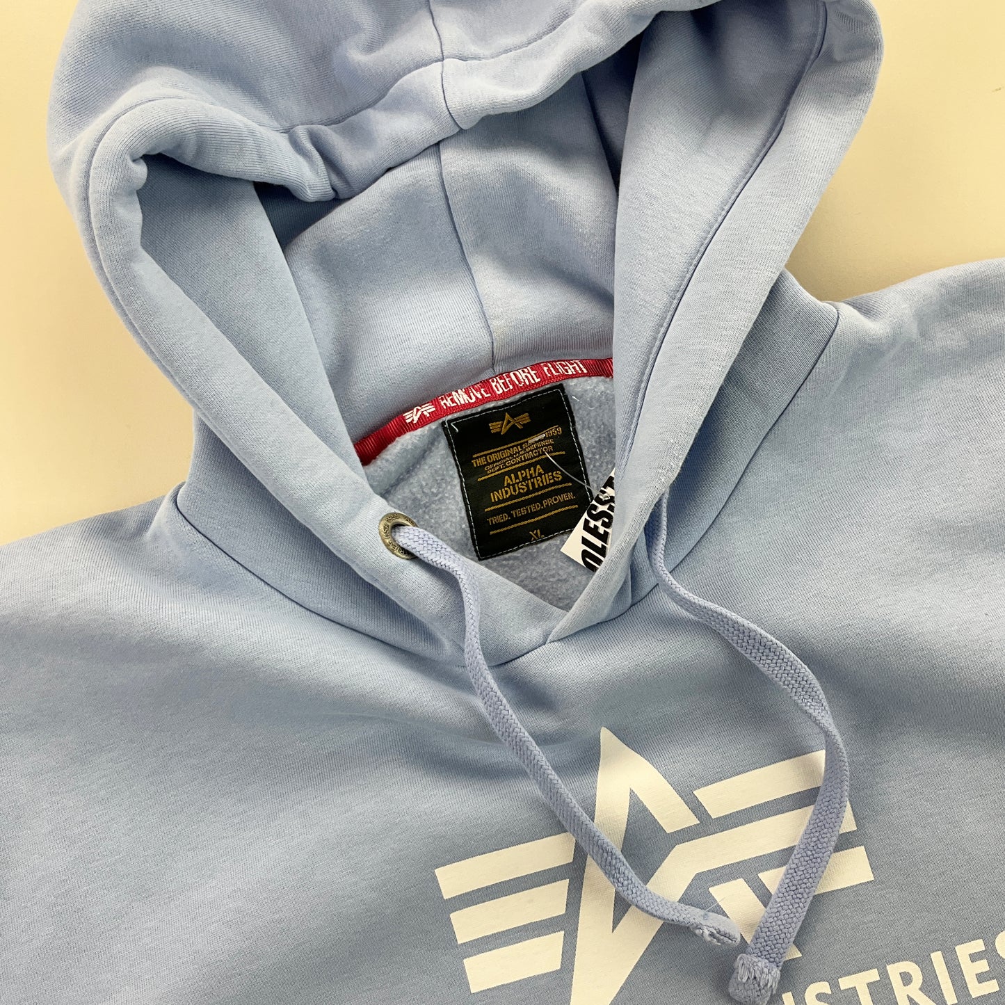 Alpha Industries Hoodie - XL-ALPHA INDUSTRIES-olesstore-vintage-secondhand-shop-austria-österreich