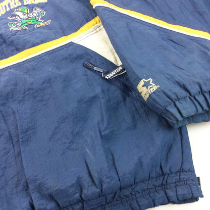 Starter Notre Dame 90s Jacket - XXL-olesstore-vintage-secondhand-shop-austria-österreich