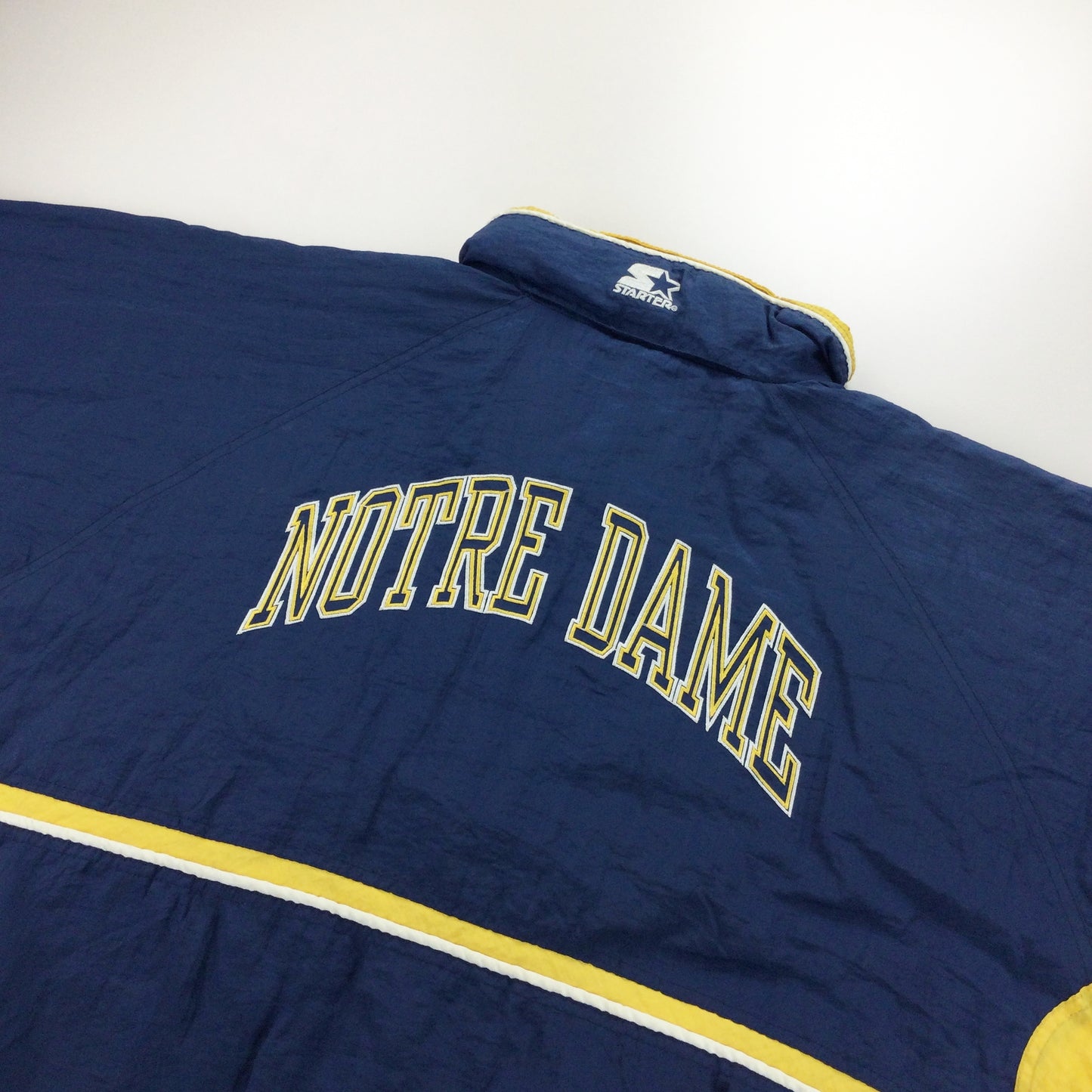 Starter Notre Dame 90s Jacket - XXL-olesstore-vintage-secondhand-shop-austria-österreich