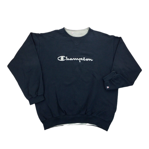 Champion Spellout Sweatshirt - XXL-Champion-olesstore-vintage-secondhand-shop-austria-österreich