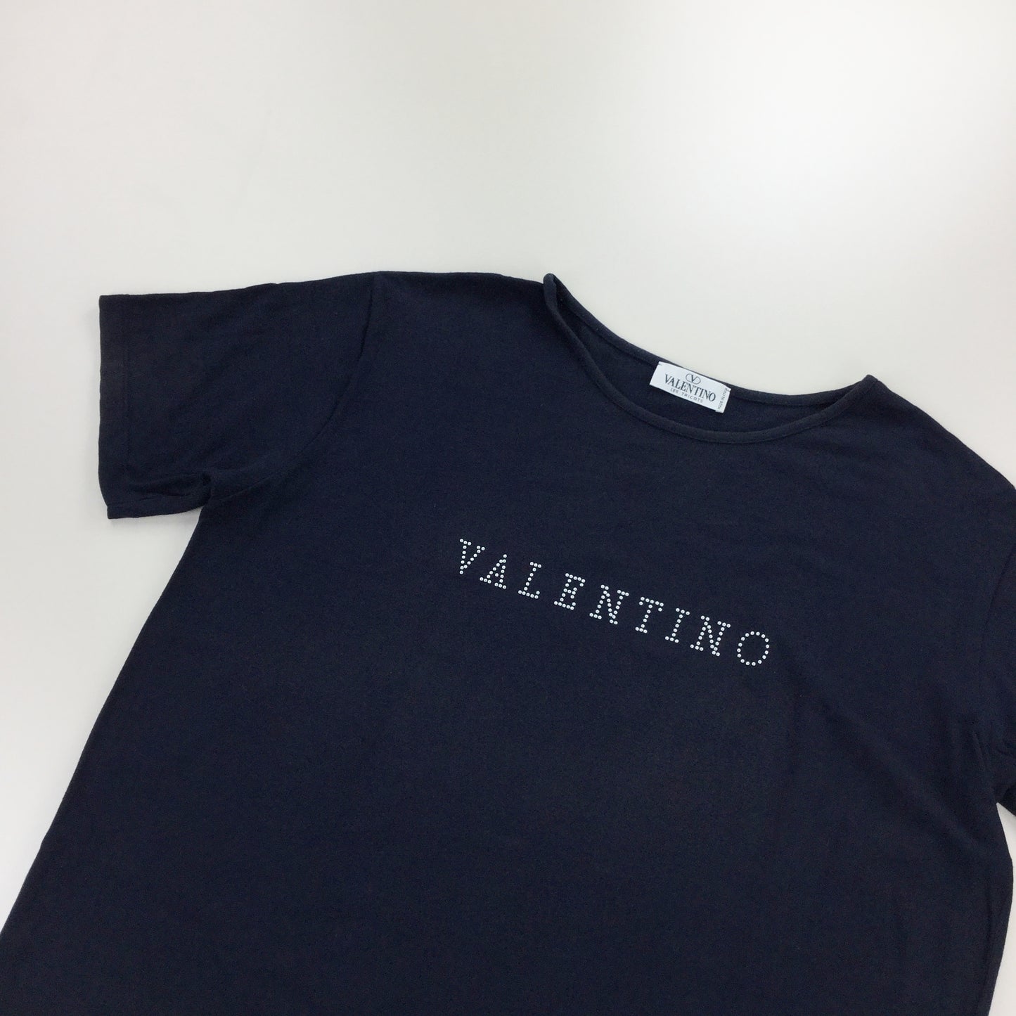 Valentino Spellout T-Shirt - Women/L-olesstore-vintage-secondhand-shop-austria-österreich