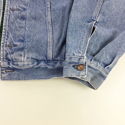 Valentino 90s Outdoor Denim Jacket - Medium-olesstore-vintage-secondhand-shop-austria-österreich