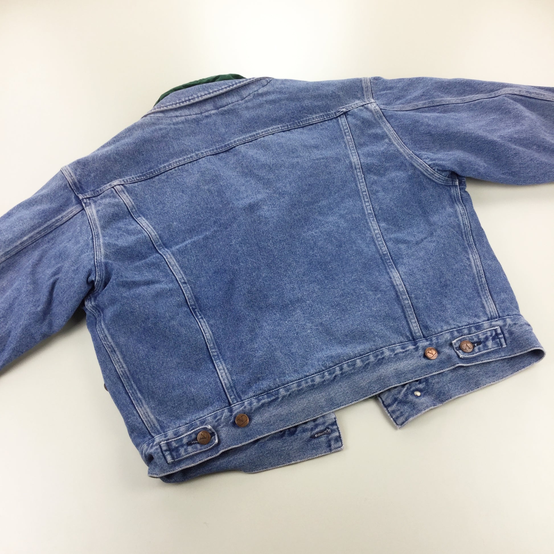 Valentino 90s Outdoor Denim Jacket - Medium-olesstore-vintage-secondhand-shop-austria-österreich